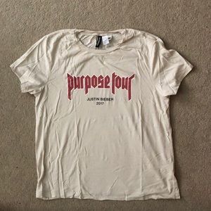 purpose tour t-shirt